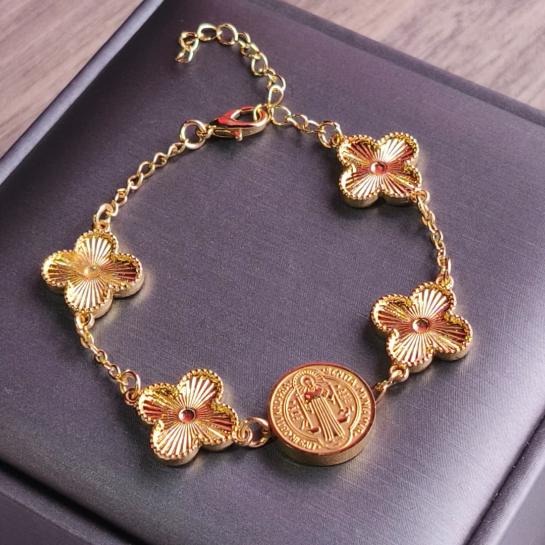 Manilla Van Cleef San Benito - Baño de oro 18k