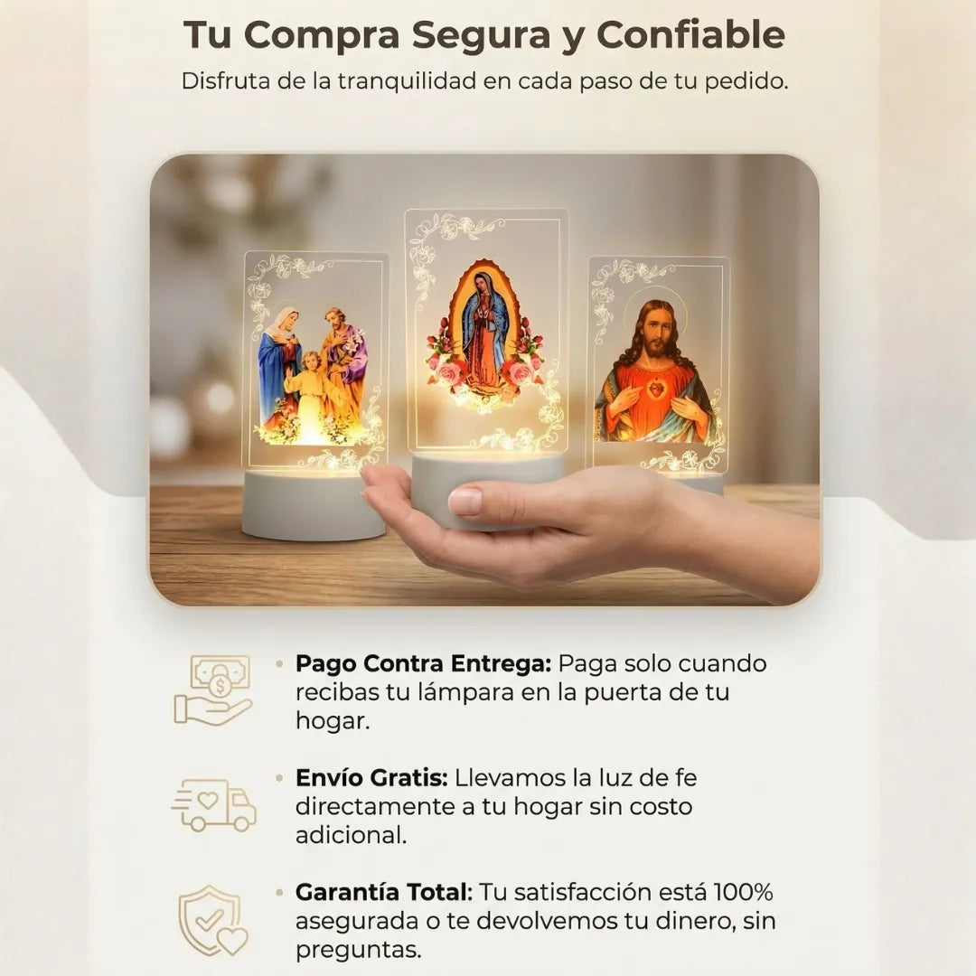 LAMPARA LED LUZ DIVINA