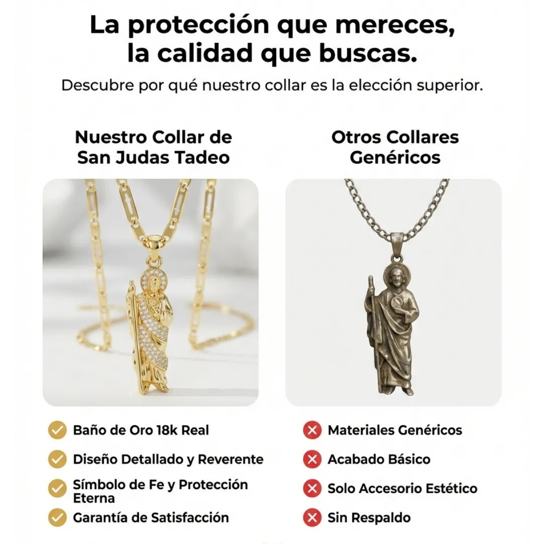 CADENA CON DIJE DE SAN JUDAS TADEO