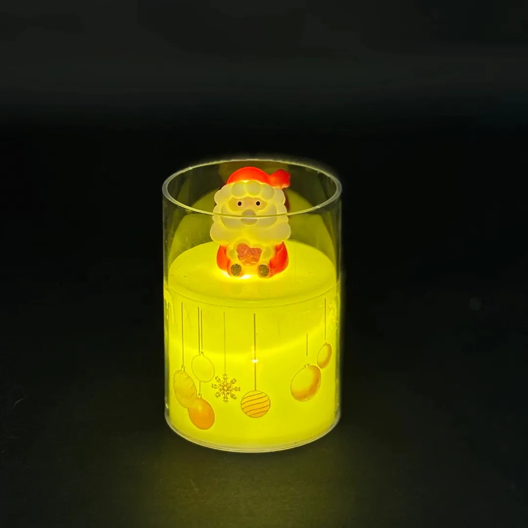 velas navideñas kit x4