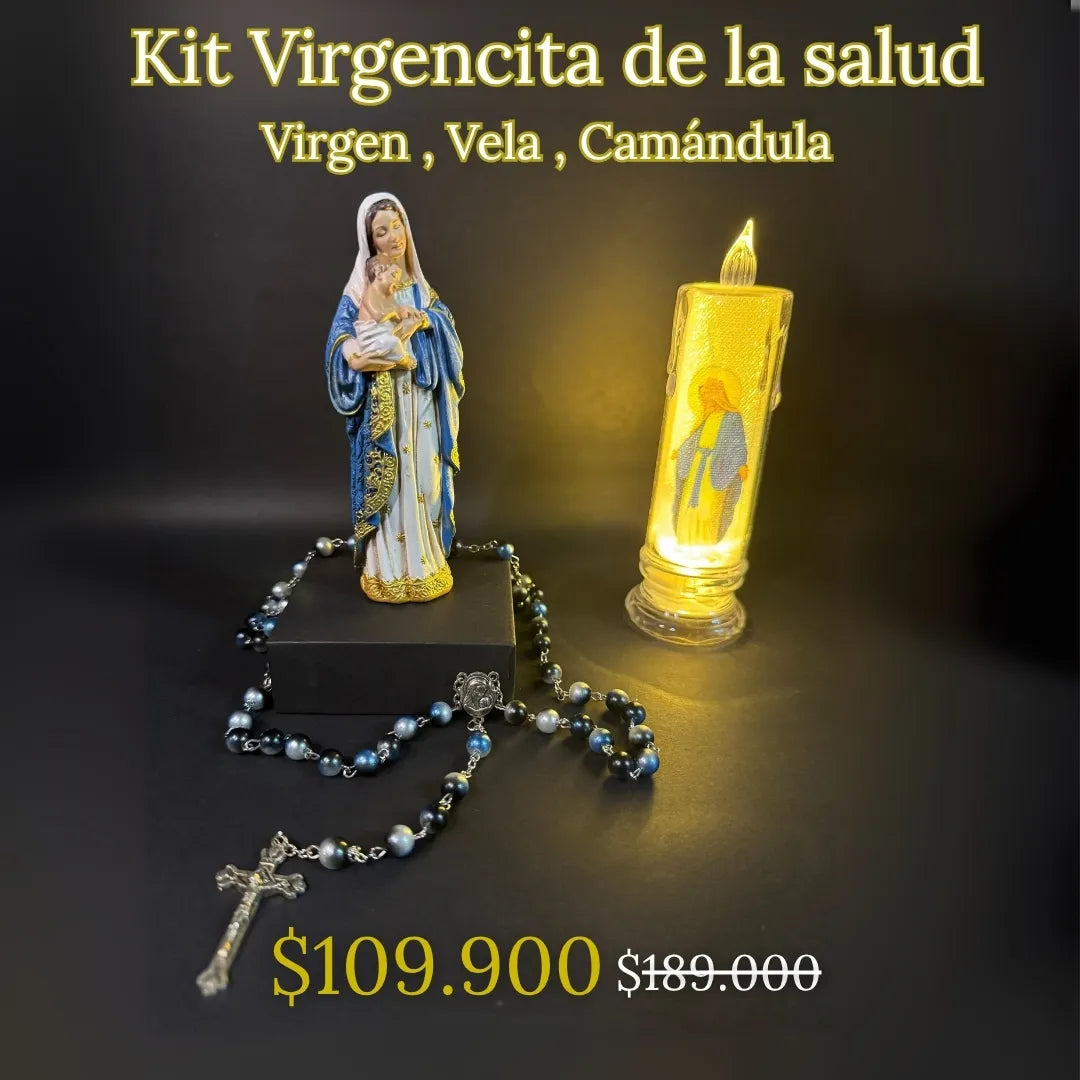 Combo Virgencita de la salud de Lujo