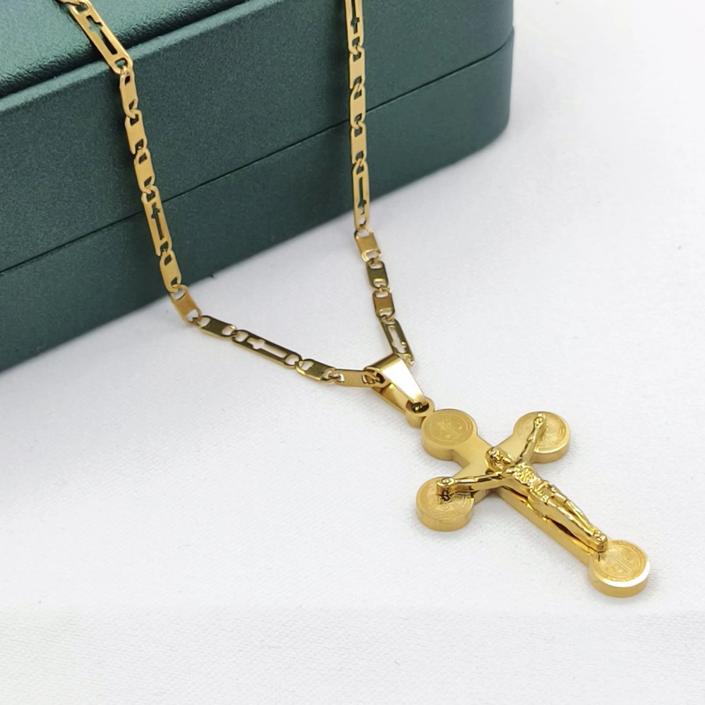 Cadena Protectora Cristo San Benito