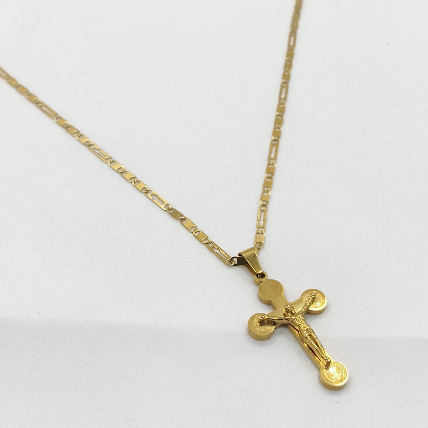 Cadena Protectora Cristo San Benito