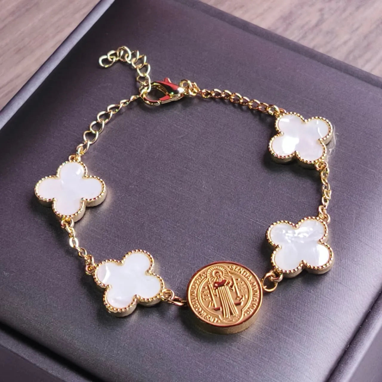 Manilla Van Cleef San Benito - Baño de oro 18k