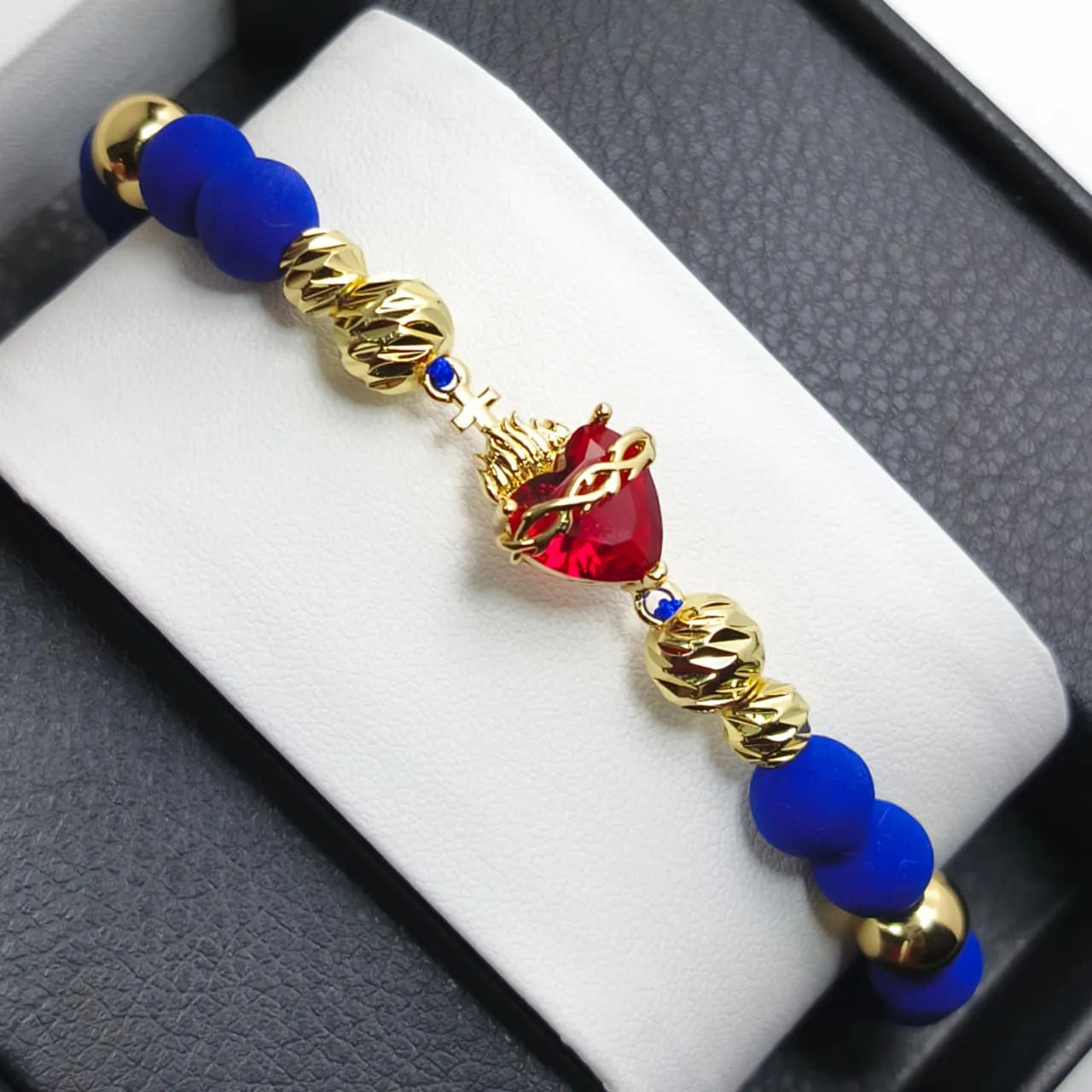 PULSERA NEOPRENO Y BALIN DIAM CORA JESUS