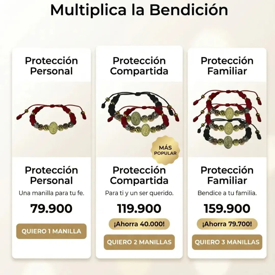 Virgen de guadalupe 3 oros