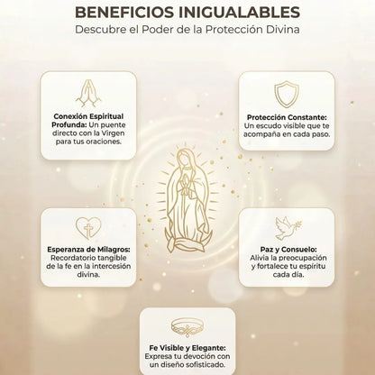 Virgen de guadalupe 3 oros