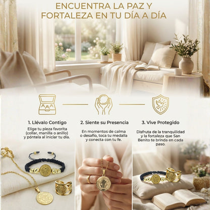 combo divino san benito protector.