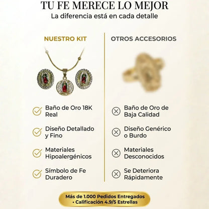 Kit Virgen de guadalupe