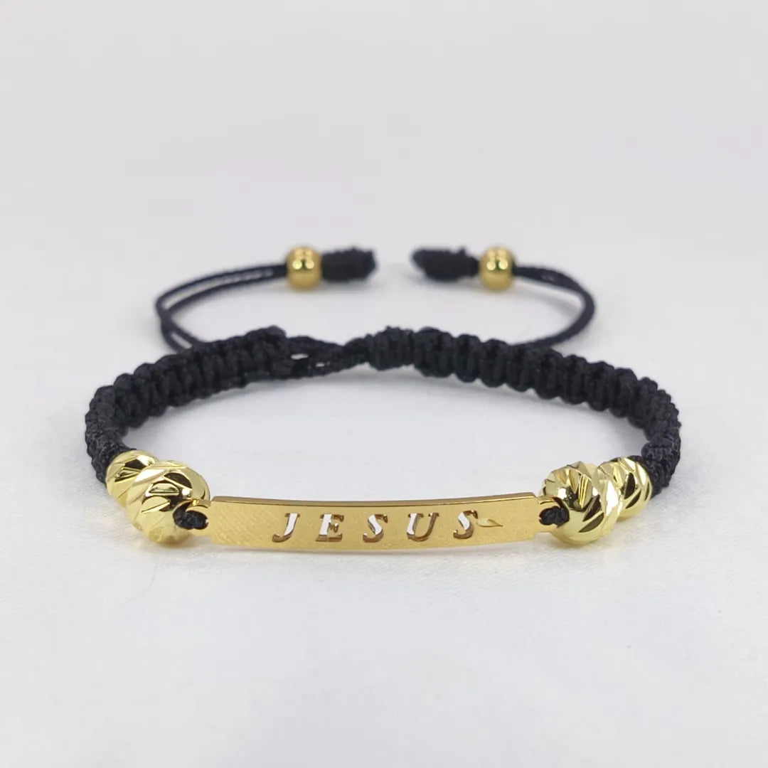 Manilla de jesus trenzada