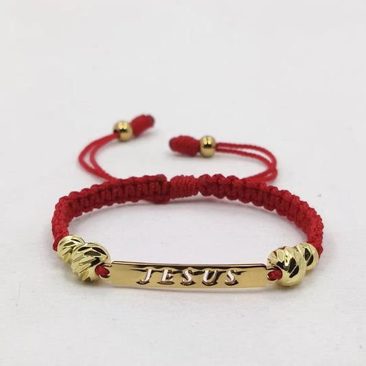 Manilla de jesus trenzada