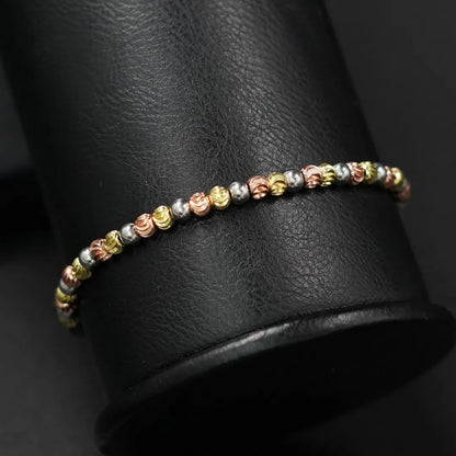 Kit X3 Baño de oro 18k - Cadena-Aretas-manilla