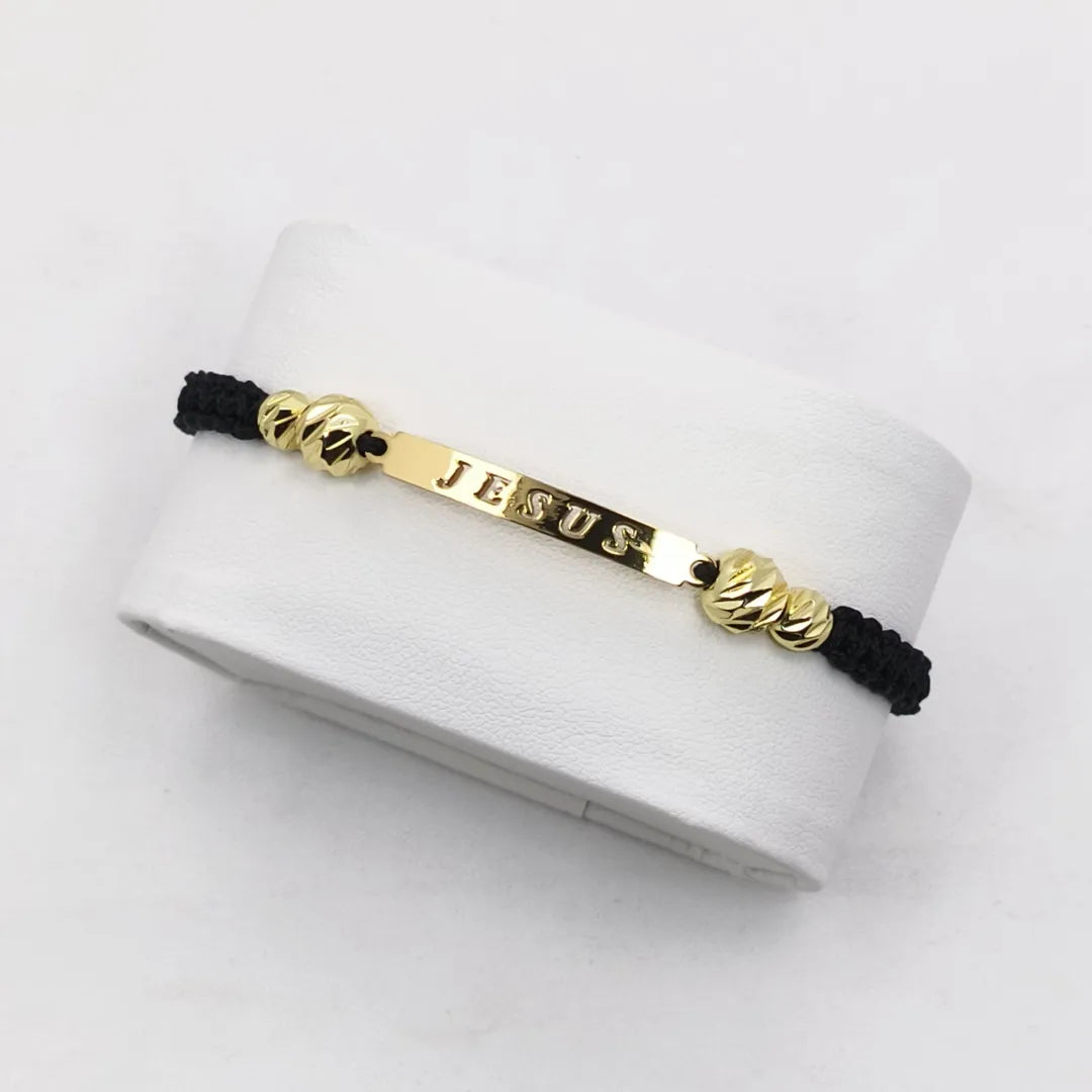 Manilla de jesus trenzada