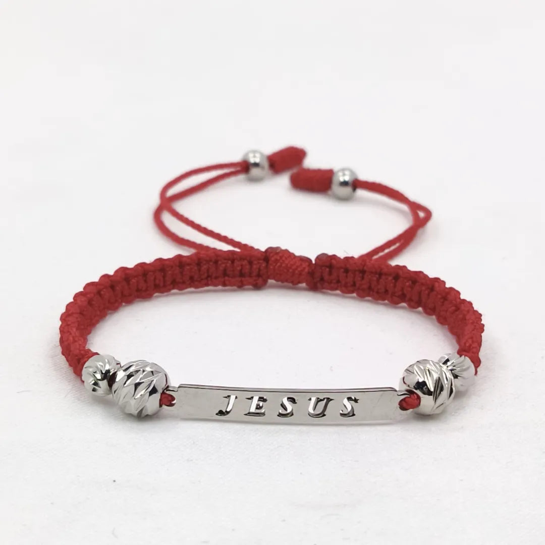 Manilla de jesus trenzada