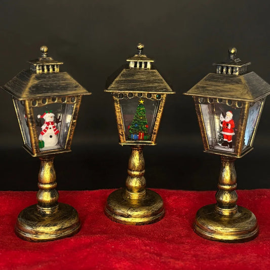 Farol Navideño Con Musica