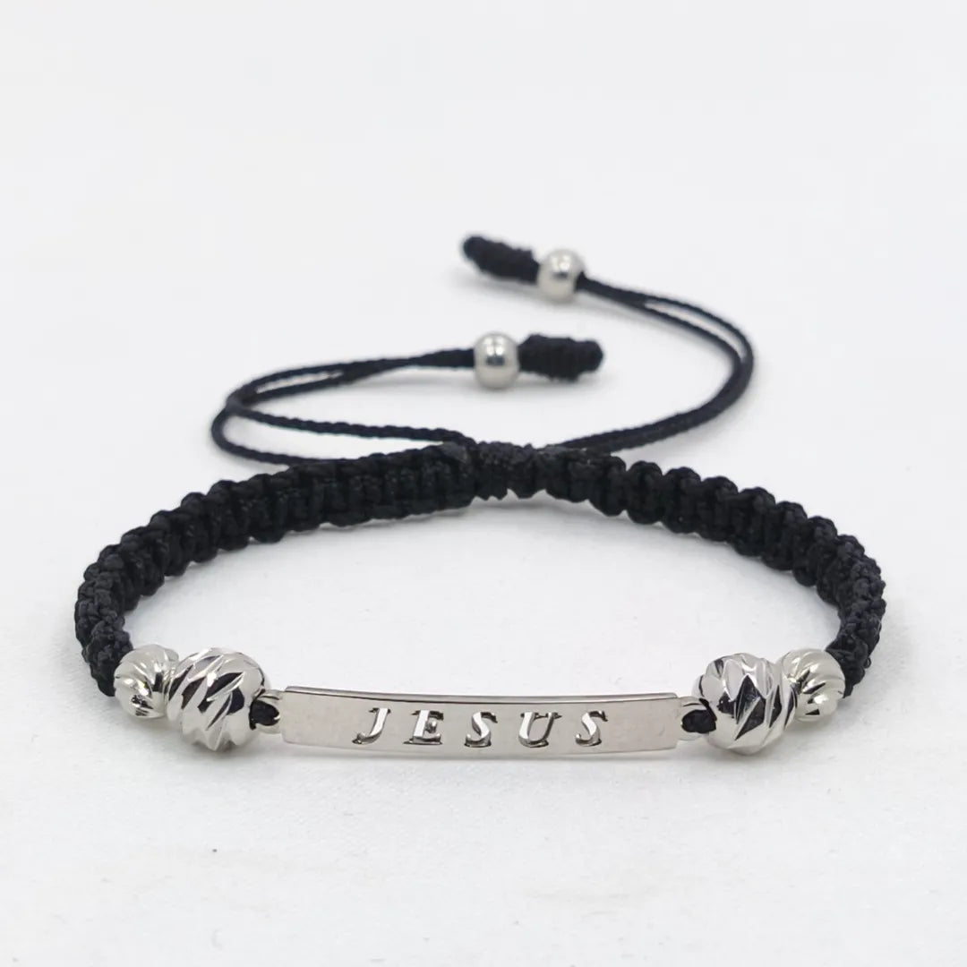 Manilla de jesus trenzada