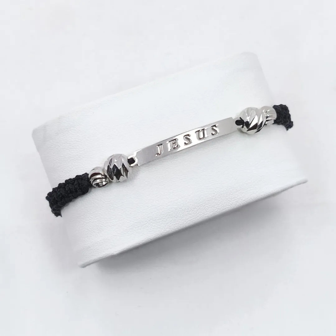 Manilla de jesus trenzada