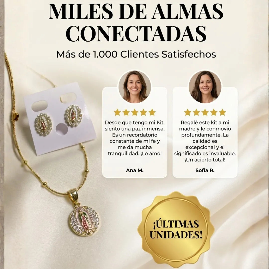 Kit Virgen de guadalupe