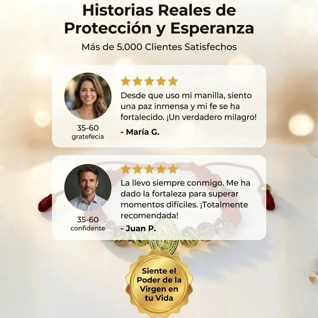 Virgen de guadalupe 3 oros