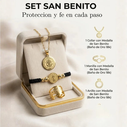 combo divino san benito protector.