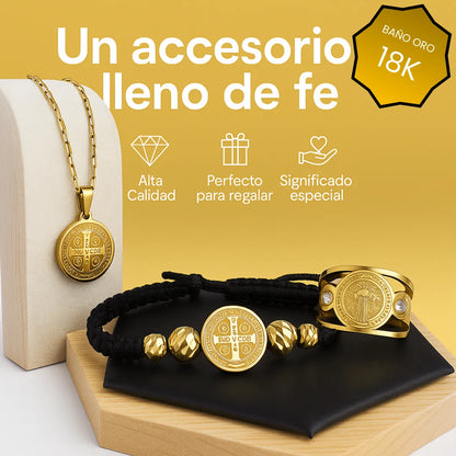 combo divino san benito protector.