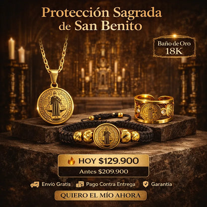 combo divino san benito protector.