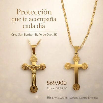 Cadena Protectora Cristo San Benito