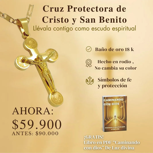 Cadena Protectora Cristo San Benito