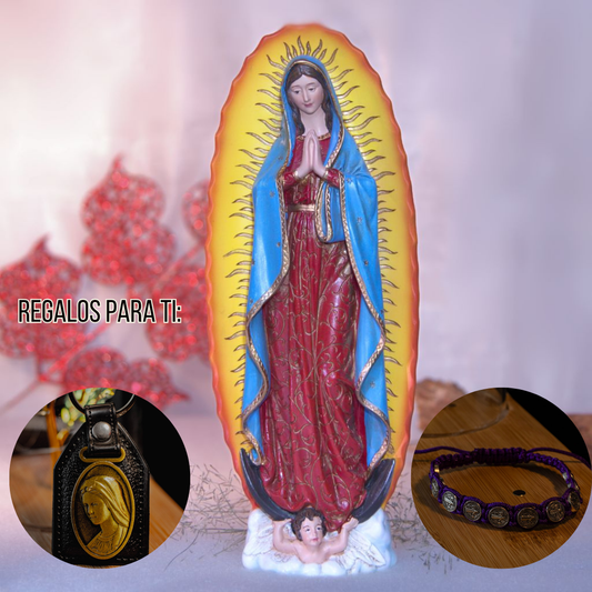 combo de lujo virgen de Guadalupe