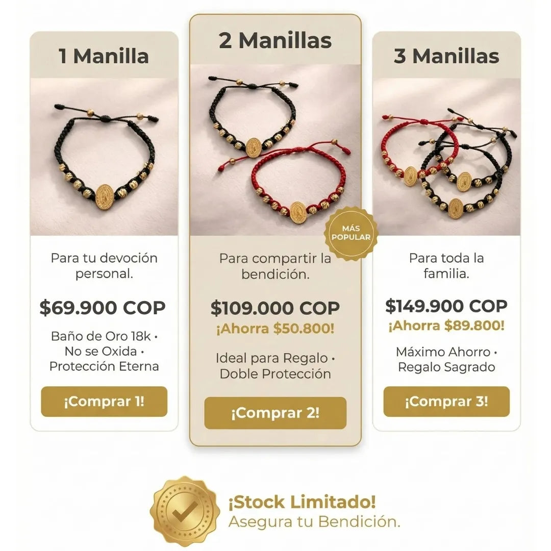 PULSERA TEJIDA VIRGEN GUADALUPE