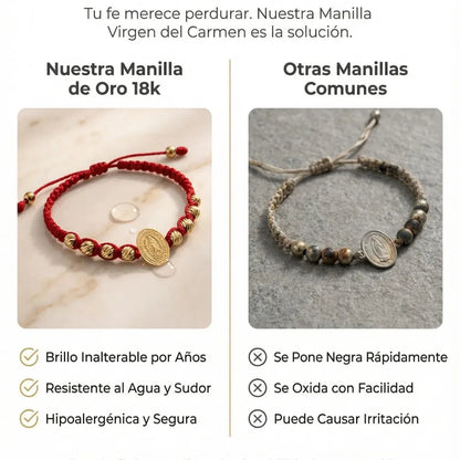 PULSERA TEJIDA VIRGEN GUADALUPE