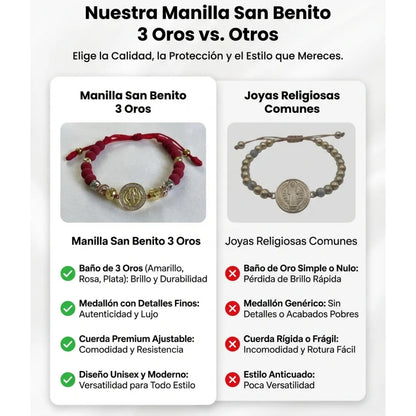 SAN BENITO 3 OROS DIAMANTADO