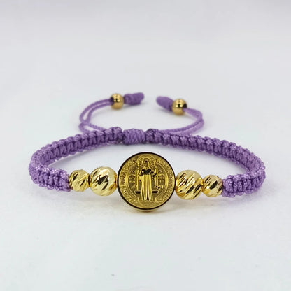 Manilla Protectora San Benito Trenzada