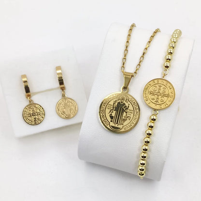 COMBO COLLAR PULSERA Y CANDONGA S BENITO